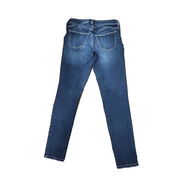 Universal Thread Jeans Womens  Mid Rise Skinny Distressed Denim Pants 2 26 - Picture 3 of 8